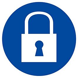 PANNEAU CADENAS OBLIGATOIRE Ø180MM TALIAPLAST - 627565