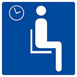Panneau rigide SALLE D'ATTENTE 200X200MM TALIAPLAST - 628607