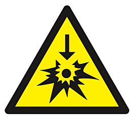 Panneau rigide DANGER SODIUM OU POTASSIUM 100X100X100MM TALIAPLAST - 629920