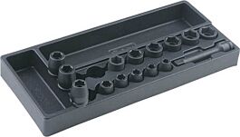 MODULE DE 14 DOUILLES CHOCS 1/2 + 1 RALLONGE 125 MM SAM OUTILLAGE - NSJ15M