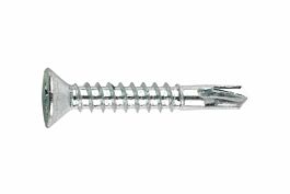 Boite de 1000-Vis pour la menuiserie PVC Filetage M3 Diam. mm L 19 mm INDEX-P403919Z