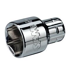 DOUILLE TRAVERSANTE 1/4 6P SD 4 MM SAM OUTILLAGE - RHS4