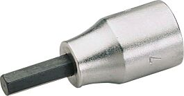 DOUILLE TOURNEVIS 1/2 6 PANS MALE: L100-H6 SAM OUTILLAGE - SC106