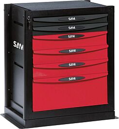 BLOC ETABLI 6 TIROIRS SAM OUTILLAGE - SERVIB6