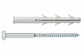 BOITE INDEX DE 100-CHEVILLE À FRAPPER POLYAMIDE 6.6 FILETAGE M10 Ø 10 MM L 200 MM -TC6E10200
