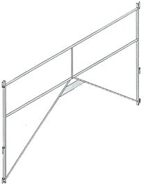 GARDE CORPS ALTRAD DE 3 MÈTRES MULTIVIT+ 1&2 -N1738