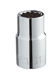 DOUILLE SAM OUTILLAGE COURTE 1/2' 12 PANS EN POUCES - S-21/32