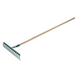 Râteau forgé 16 dents courbes manche bois LEBORGNE - 375162