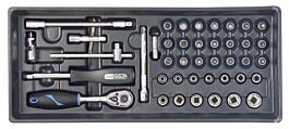 MODULE THERMOFORMÉ SORI POUR COMPOSITION DE DOUILLES ET ACCESSOIRES 1/4'' (VENDU SANS OUTILLAGE ) -SOM007