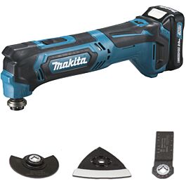 Découpeur-ponceur multifonctions MAKITA 10,8 V Li-ion 2 Ah ( kit d'accessoires)-TM30DSAEX1
