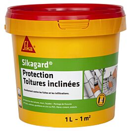REVÊTEMENT SOUPLE SIKAGARD PROTECTION TOITURES INCLINÉES TERRE CUITE - SEAU DE 4 L - SIKA - 460507