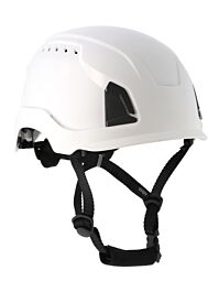 Casque de protection aéré blanc - coque interne en PPE - SINGER - HIMAW