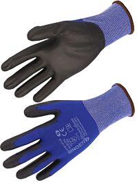 Gant de protection Enduit PU Support polyamide Jauge 18 - SINGER - NYM18PUB