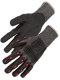Gant PEHD Coupure niveau F Enduction nitrile mousse Protection chocs 