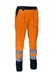 Pantalon de travail haute visibilité polyester et coton - SINGER - PUMO