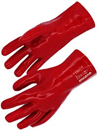 Gants de protection en PVC sur support coton 270 mm - SINGER - PVC27