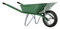 Brouette Haemmerlin Bati 90L Peinte Verte Roue Pleine -302313006