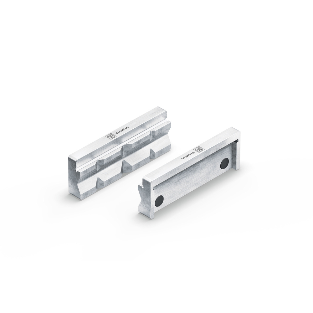 Paire de mors de protection (P) prismatique 110 mm aluminium (FEIN VersaMAG) - FEIN - 30240477010
