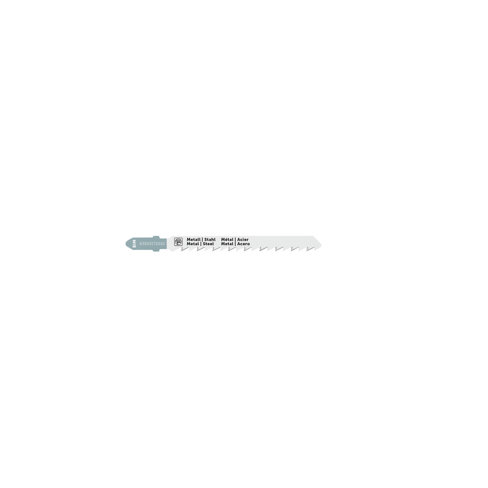 Lame de scie sauteuse pour le métal BIM 75 T1.2/2.5 MS SC - Pack de 5 - FEIN - 63503172010