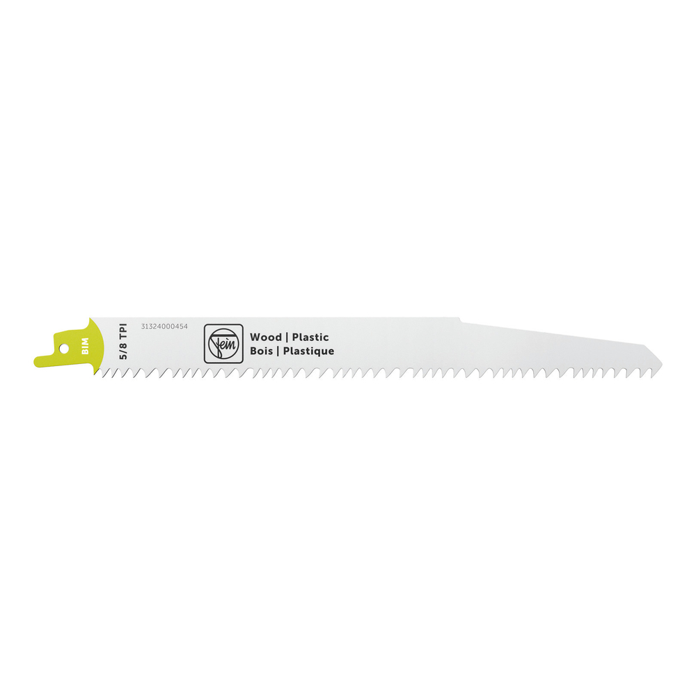 Lame de scie sabre pour bois et plastique BIM 205 T5 / 8 WP - Pack de 3 - FEIN - 31324000454