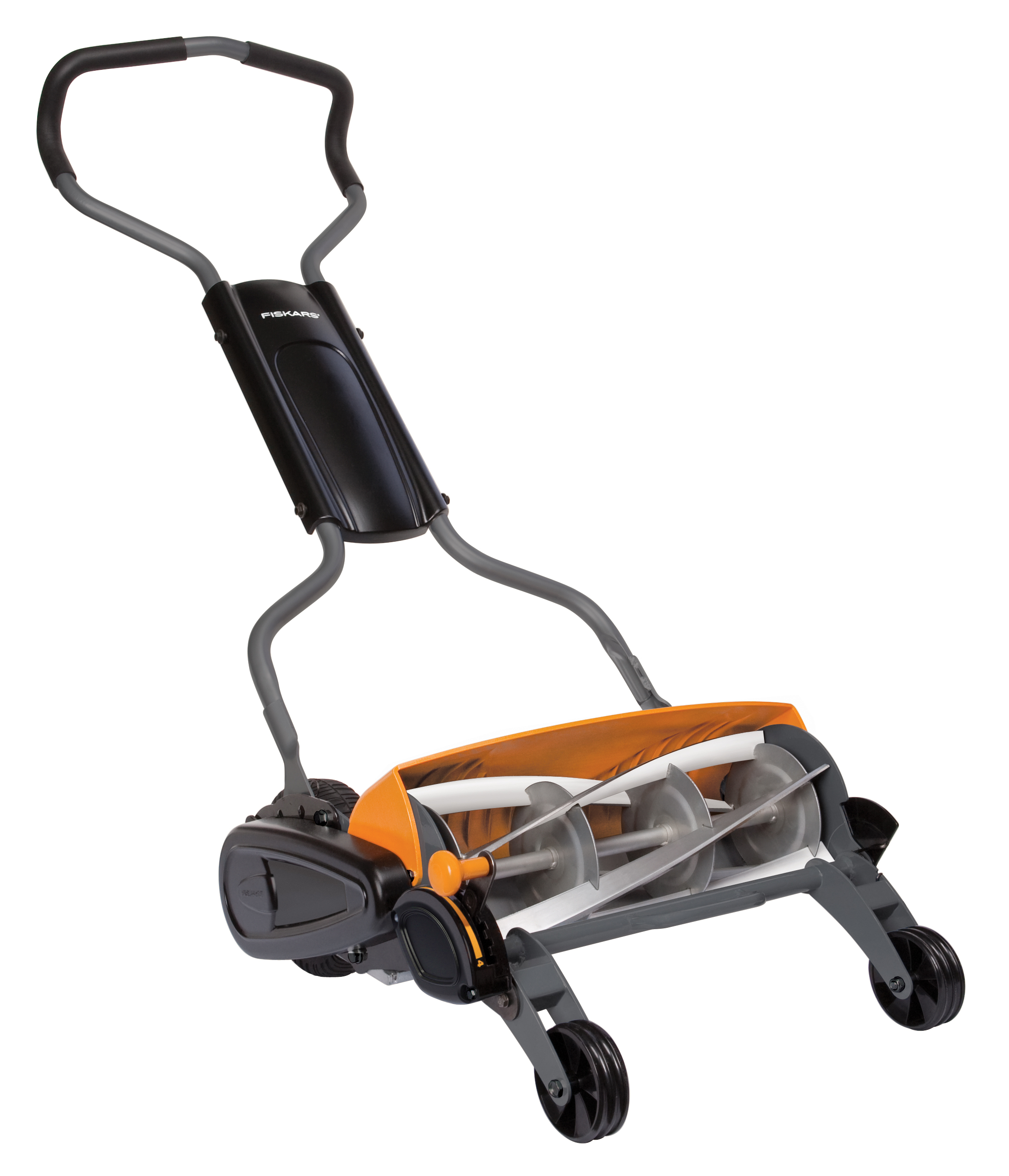 Tondeuse à main FISKARS Staysharp hauteur de coupe 10 cm 1000591