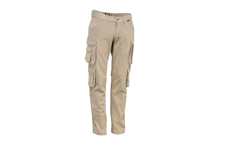 PANTALON DE TRAVAIL DIADORA MULTIPOCHES ÉLASTIQUE BEIGE WAYET II - 16029825070