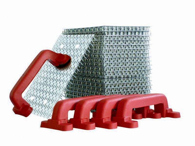 KIT GRATTONS 480 POINTES (5 POIGNEES+40 GRILLES 25x15) TALIAPLAST - 301321
