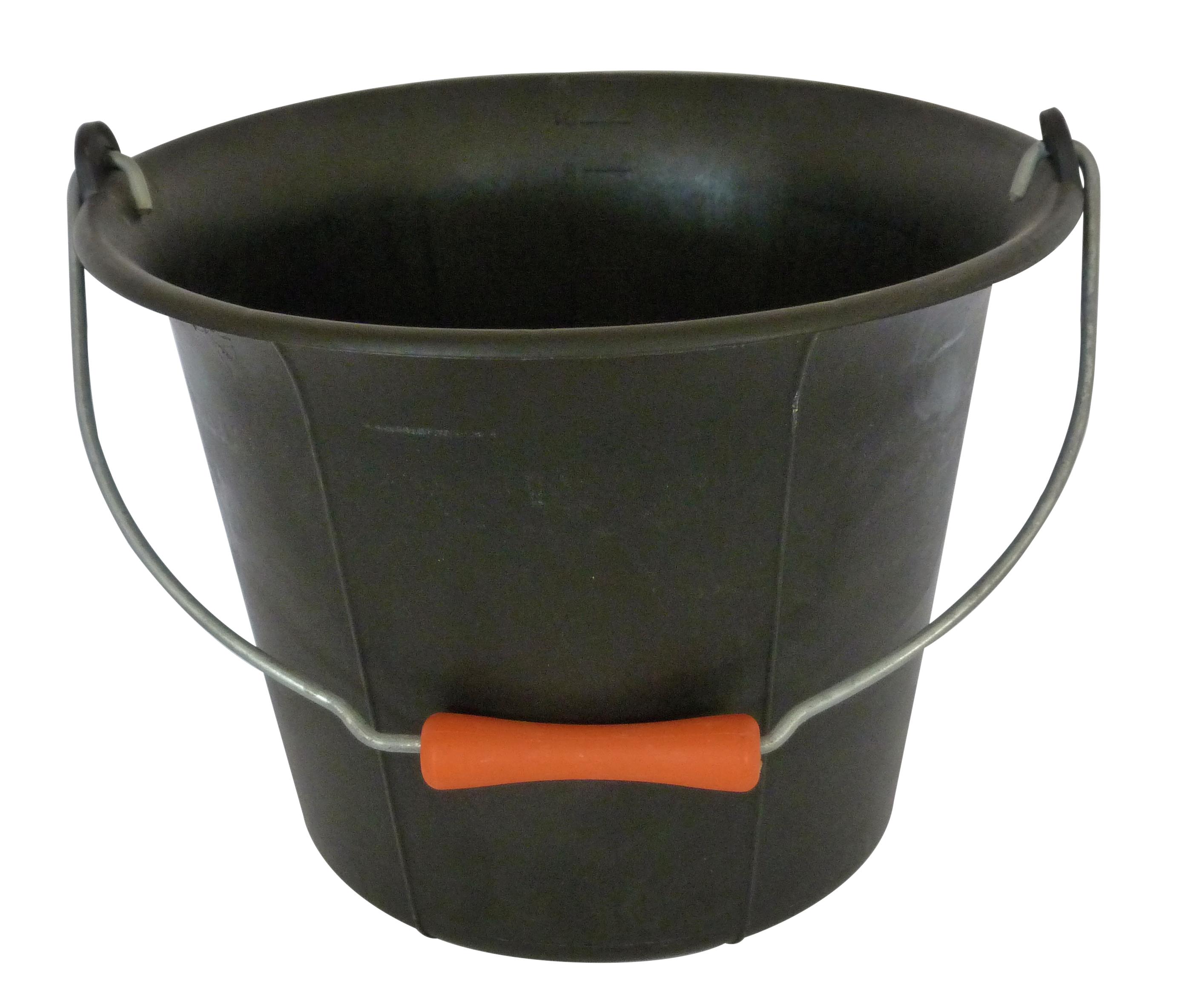SEAU 11L NOIR PLASTIQUE ANSE 5,3 P.PLASTIQUE MONDELIN - 341081