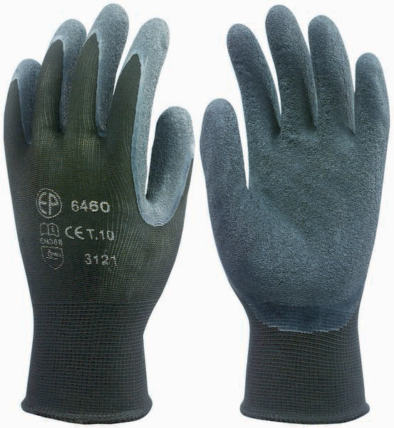 PAIRE DE GANTS NYLON ENDUITS LATEX (TAILLE 10) TALIAPLAST - 371149