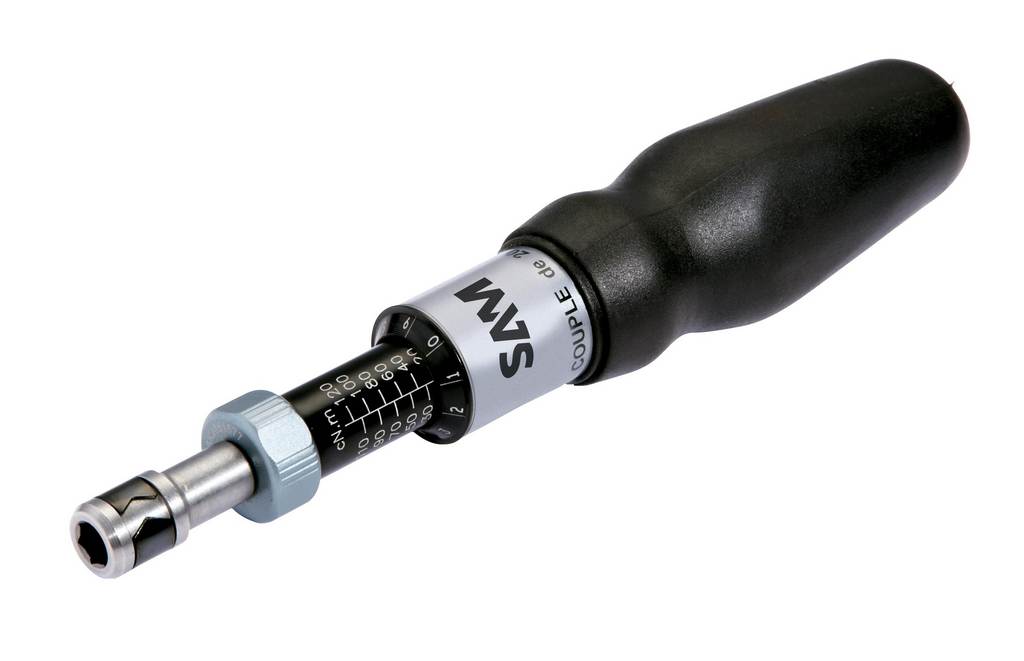 TOURNEVIS DYNAMOMETRIQUE 6 PANS 1/4' 0,2-1,2 NM SAM OUTILLAGE - 40