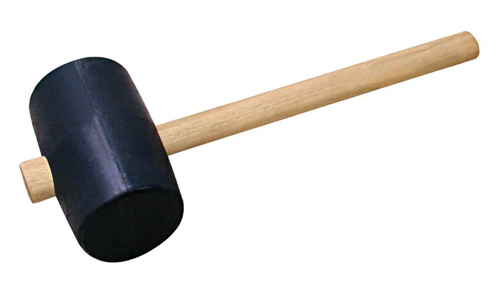 MAILLET TRAV. PUBLIC D.125MM NOIR MANCHE 50CM TALIAPLAST - 471303