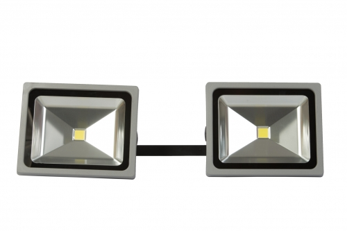 Rampe de 2 têtes LED 50W-CEBA-RAMPELED2X50DS1