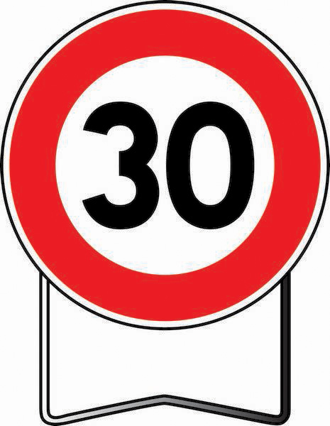B14 850 C2 LIMITATION DE VITESSE 30KM/H TALIAPLAST - 524112
