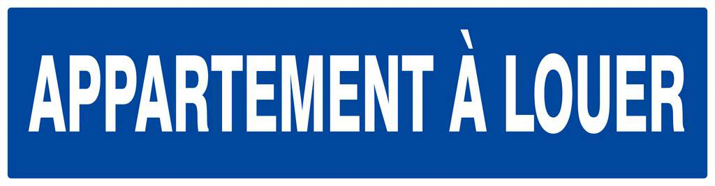 Panneau rigide APPARTEMENT A LOUER 200x52mm TALIAPLAST - 620636
