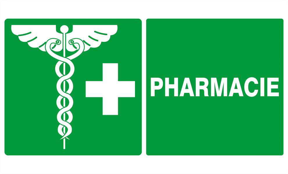 PHARMACIE 330x200mm TALIAPLAST - 621407