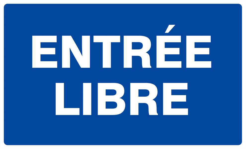 Panneau rigide ENTREE LIBRE 330x200mm TALIAPLAST - 621615