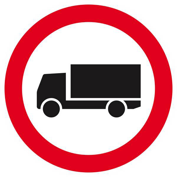 Panneau rigide INTERDIT AUX POIDS LOURDS D.420mm TALIAPLAST - 623284