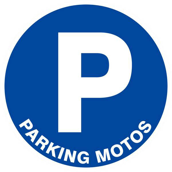 Panneau rigide PARKING MOTOS D.80mm TALIAPLAST - 624576