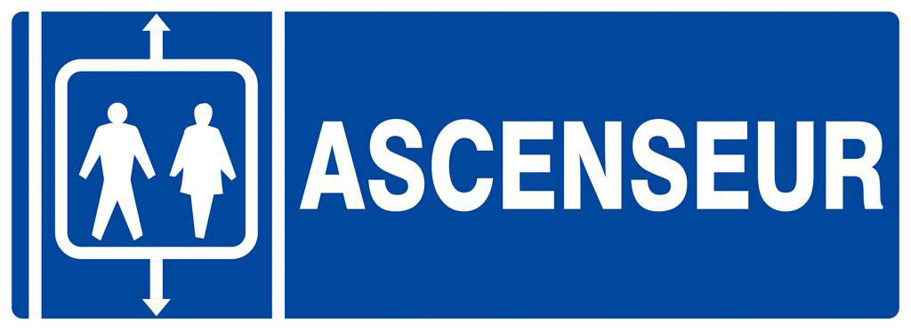 Panneau rigide ASCENSEUR 330X120MM TALIAPLAST - 626601