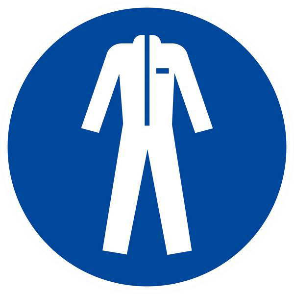 Panneau rigide VETEMENTS DE PROTECTION OBLIGATOIRES Ø180MM TALIAPLAST - 627516