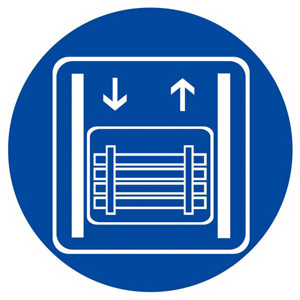 PANNEAU TRANSPORT DE MARCHANDISES EXCLUSIVEMENT Ø180MM TALIAPLAST - 627569