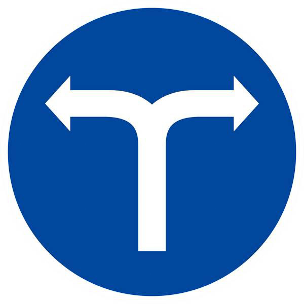 Panneau rigide VIRAGE A DROITE OU A GAUCHE Ø180MM TALIAPLAST - 627581