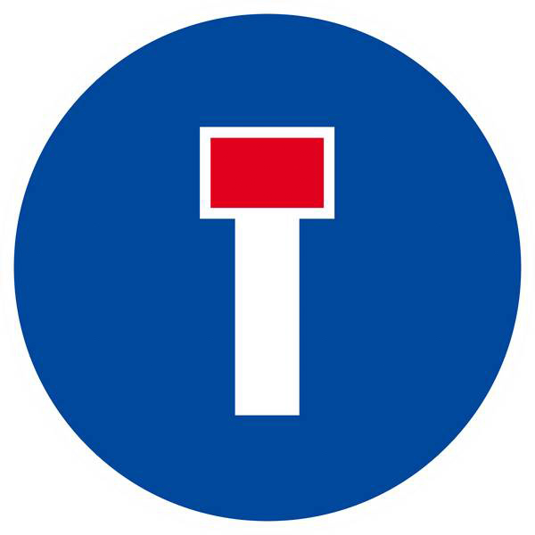 Panneau rigide VOIE SANS ISSUE Ø180MM TALIAPLAST - 627587