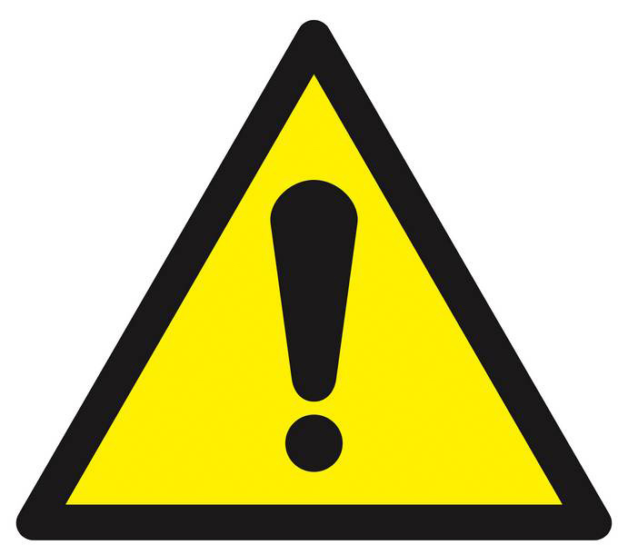 Panneau rigide DANGER, SIGNAL GENERAL 300X300X300MM TALIAPLAST - 629311