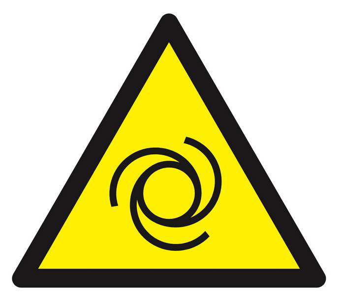 Panneau rigide DANGER, DEMARRAGE AUTOMATIQUE 100X100X100MM TALIAPLAST - 629916