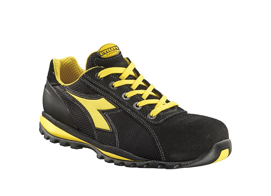 Chaussure de sécurité basse noire DIADORA UTILITY GLOVE TEXT LOW S1P HRO SRA - 17023680013