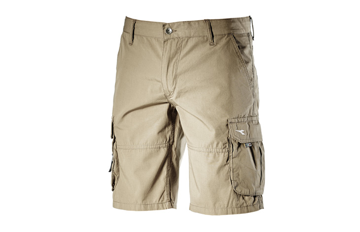 BERMUDA BEIGE WONDER II CARGO D'ÉTÉ AVEC POCHES LATÉRALES PORTEOUTILS DIADORA - 160308250640