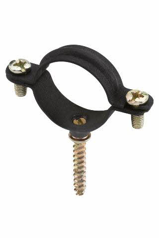 Boite de 50 Collier INDEX noir pour gaz M6 -ABGS035