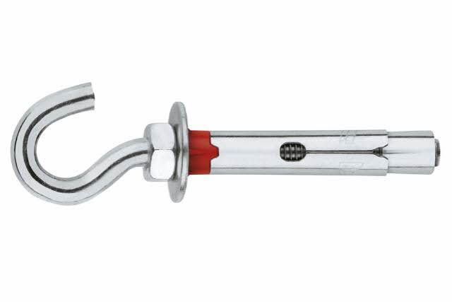 Boite de 100-Cheville anti-rotation crochet Filetage M6 Diam. 9 mm L 45 mm INDEX-ACHG09C
