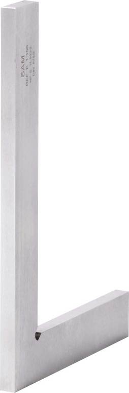 EQUERRE SIMPLE A 90° PRECISION CLASSE 0 SAM OUTILLAGE - E375